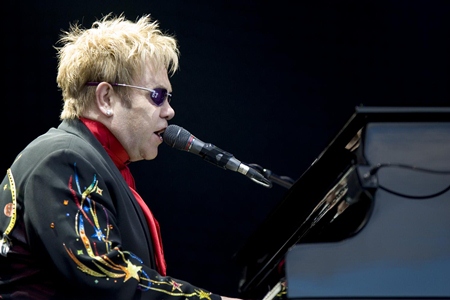 Superstar Elton John will be appearing live at the Impact Arena in Bangkok on Dec. 13. (Photo courtesy Richard Mushet)